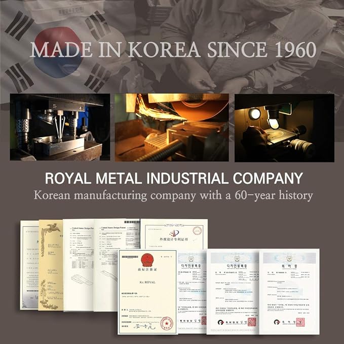 [Made in Korea] ROYAL Smart Nail Clipper with Multi-Features SMC-17, Catcher (Black & Magnifier)