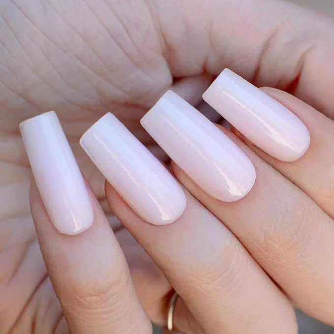 PINKMASK Easy Gel 2oz 60g-Light Pink, Professional Builder Enhancement Gel-Quick Nail Extension for Beginner DIY, Nail Strengthener-Long Lasting-Salon Quality-Thickening Solution