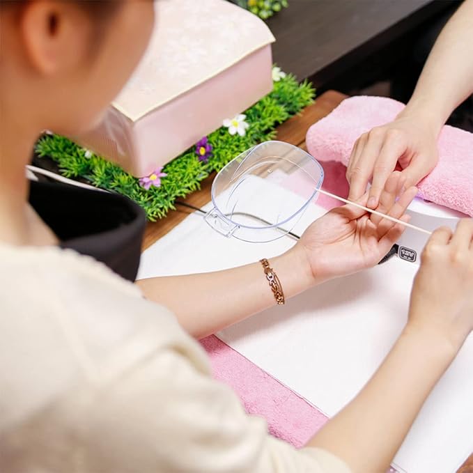 2pcs Professional Nail Art Soaking Bowls Manicure Hand Bowl Nail Soak off for Polishing and Removing
