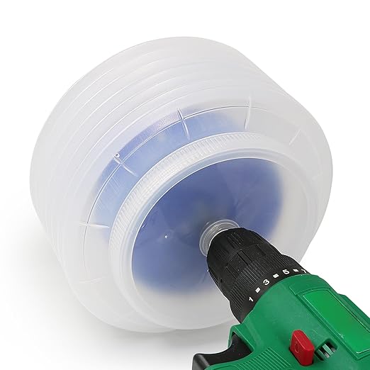 160mm Hole Saw Dust Bowl, Rubber Scalable Dust Cover Collector for Ceiling Cutting Work and Other Drilling Works