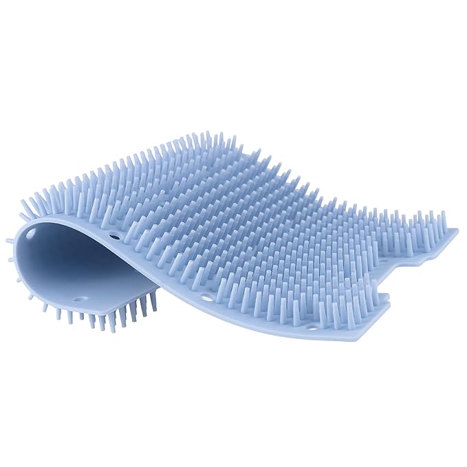 Dental Plastic Sterilization Tray Box Instrument Autoclavebale Detachable Stand Box Holder with Silicone Mat (Small)