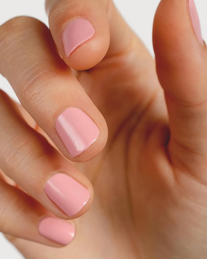 Sienna Byron Bay Peony, Classic Pink Natural Nail Polish, Long-Lasting, Vegan & Cruelty-Free, 10ml – .34 fl oz.