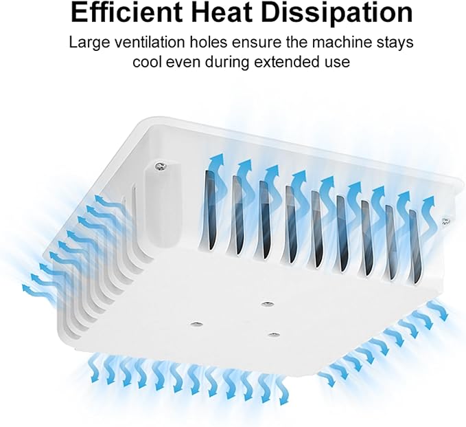Dust Collector for Nails,Built-in Desktop Nail Vacuum Cleaner,Powerful Suction Dust Fan,Adjustable Speed,Professional Dust Collector for Nails Tech Acrylic Gel Polishing Manicure Pedicure