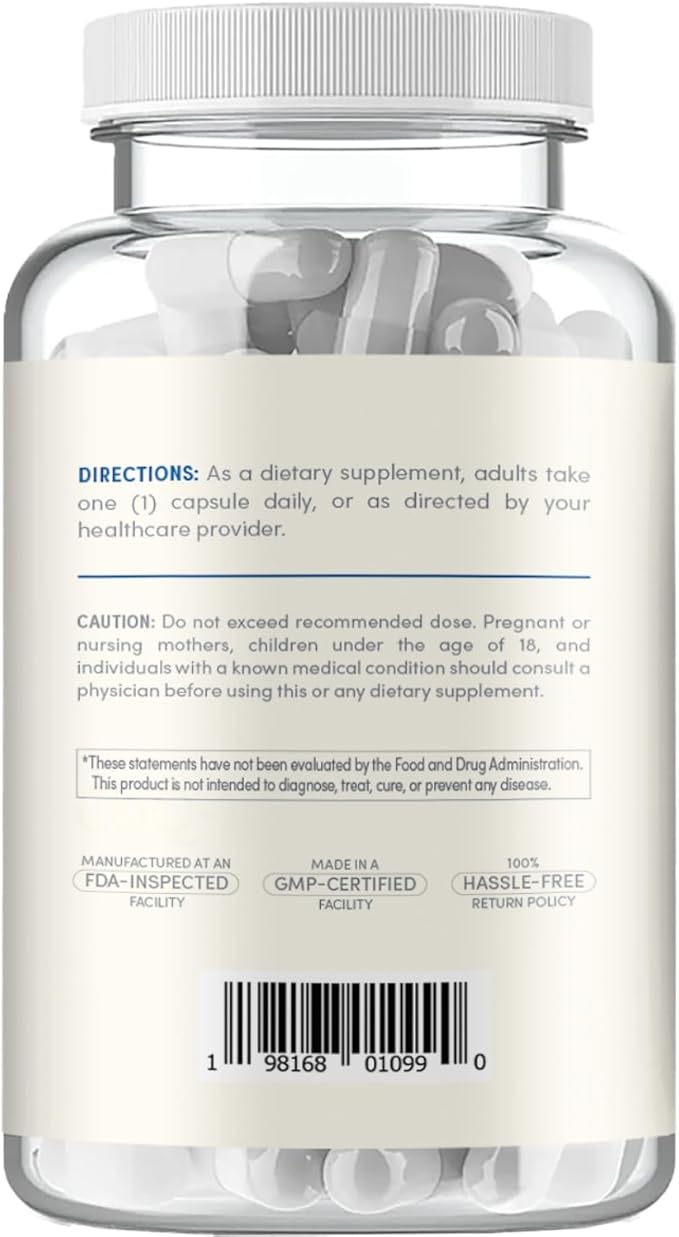 French Maritime Pine Bark Extract Capsules - Antioxidant French Pine Bark Extract Support Nitric Oxide and Testosterone for Men with 95% PACs & BioPerine for Enhanced Absorption (200 Servings)