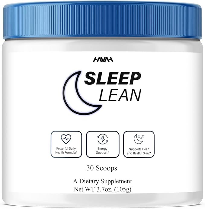 Sleep Lean Supplement Sleep Lean Advanced Formula, Sleep Lean Powder Advanced Overall Health Formula Supplement, Sleep Lean Premium Rest and Overall Wellness Support (3.7oz / 105g)