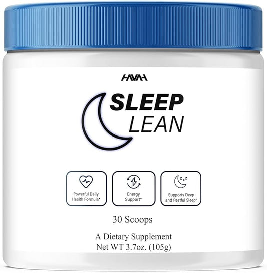 Sleep Lean Supplement Sleep Lean Advanced Formula, Sleep Lean Powder Advanced Overall Health Formula Supplement, Sleep Lean Premium Rest and Overall Wellness Support (3.7oz / 105g)