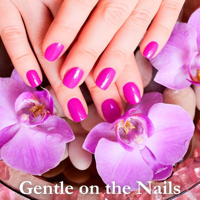 Karma Organic Nail Polish Remover with Soybean Oil and Lavender Oil- Non Toxic, Vegan, Cruelty Free, Acetone Free – Nails Strengthener for Fingernails – 12 fl. Oz. (3 Pack)