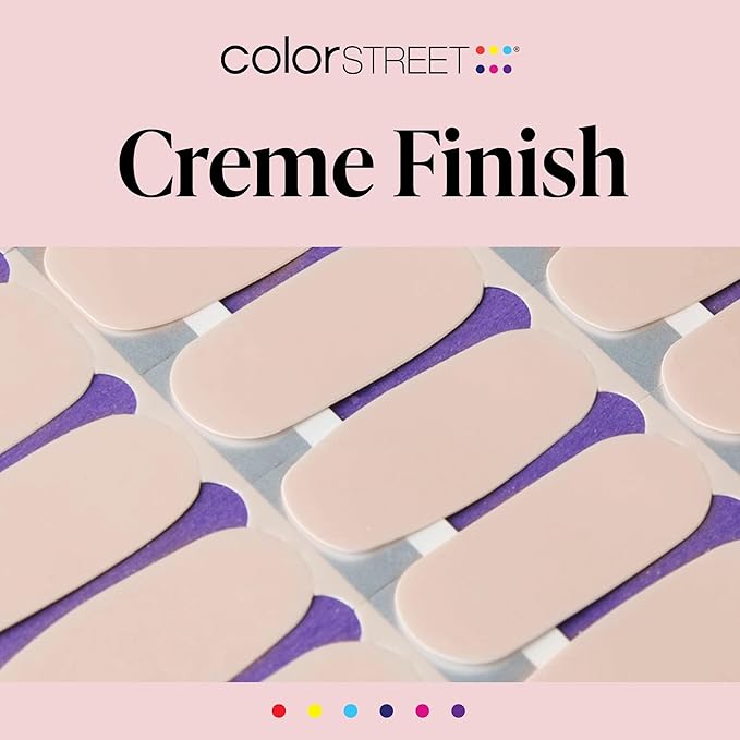 Color Street Toffee Nut Nail Strips