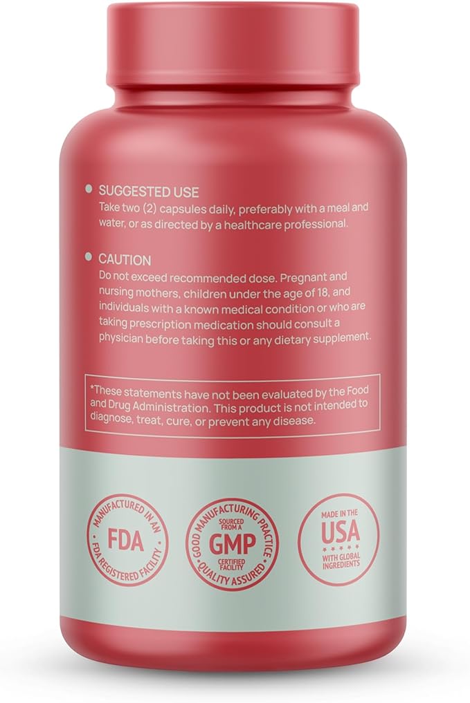 Berberine HCL 550mg, Berberine Supplements from Berberis Aristata Root for Immune System, Circulatory System, Weight Management & Intestinal Health, Vegan & Gluten Free, 120 Capsules