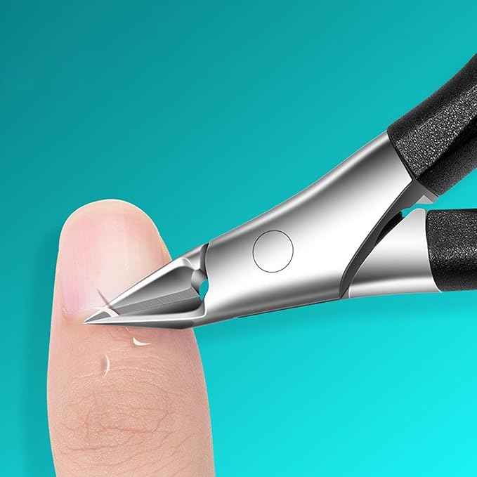 Upgrade Toenail Clipper for Thick Ingrown Nails Professional Podiatrist Curved Blade Nail Clippers Tool for Seniors Men Women