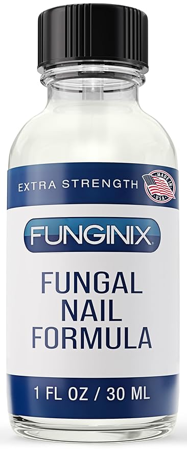 FUNGINIX Toenail Fungus Treatment Extra Strength - Antifungal Nail Treatment With 10% Undecylenic Acid & Tea Tree Oil - Nourished by 15+ Natural Oils & Botanicals - Made in USA (Packaging May Vary)