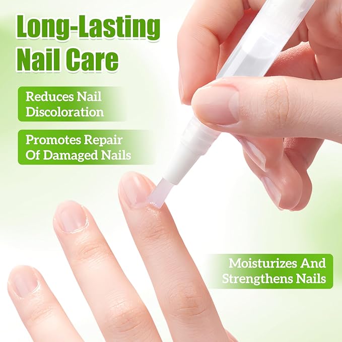 3Pcs Orvalle Nail Fungus Pen,Nail Growth Treatment Repair Serum Twist Pen Activator,Toenail Fungus Pen Treatment,Fungal Nail Repair Pen For Nail Damage for Damaged Nails Repair & Strengthener