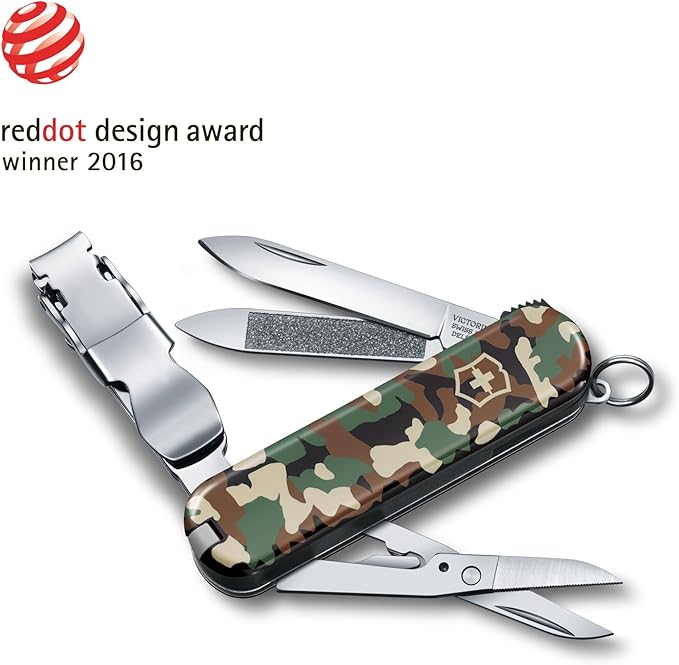 Victorinox 0.6463.T2 Folding Pocket Knife Nail Clip 580