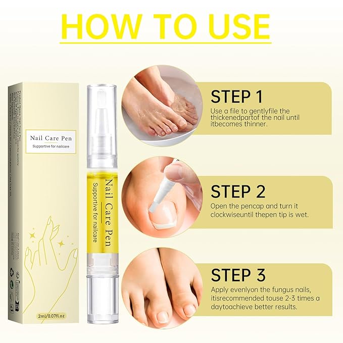 Nail Growth Oil, Rejuvenation Nail Oil Pen, Natural Rejuvenation, Instant Nail Strength, Cuticle Oil for Nails, Nail Strengthener for Moisturize Strengthen Brighten Nails Care (1)