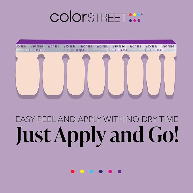Color Street Toffee Nut Nail Strips