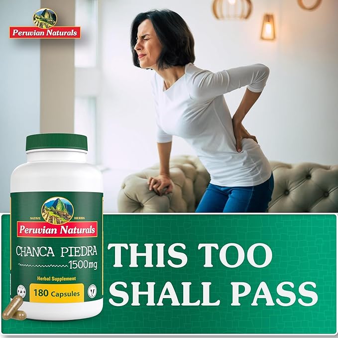 Chanca Piedra 360 Capsules Stone Breaker Kidney Cleanse Detox & Repair, Gallbladder Supplements - All-Natural Vegan Pills Chancapiedra Stonebreaker Kidney Stones Dissolver