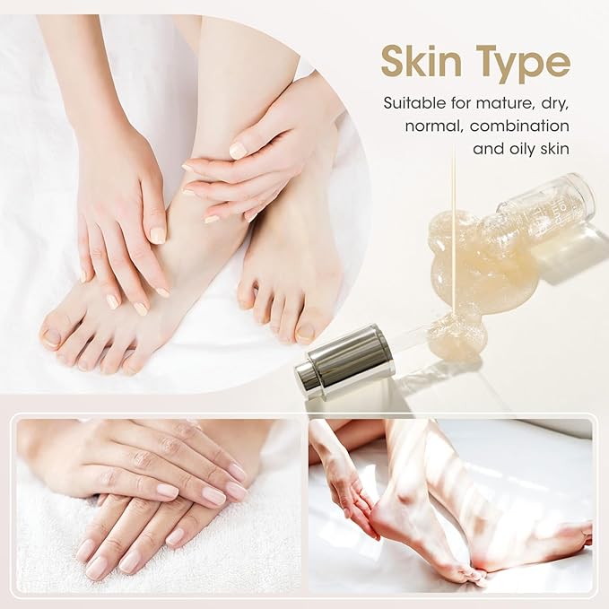 GELLEN Cuticle Oil for Growth and Strength, Vitamin E Fingernail Nourishing Oil for Hydrating, Moisturizing, Strengthening, Repairing, Nail and Skin Care Product for Men Women, Jasmine Scent