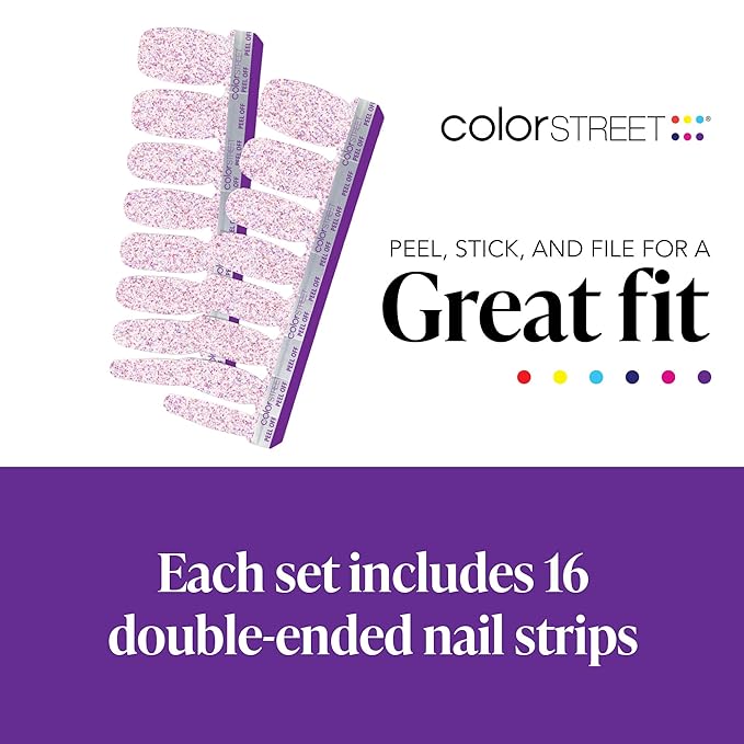 Color Street Shimmer Down Nail Strips