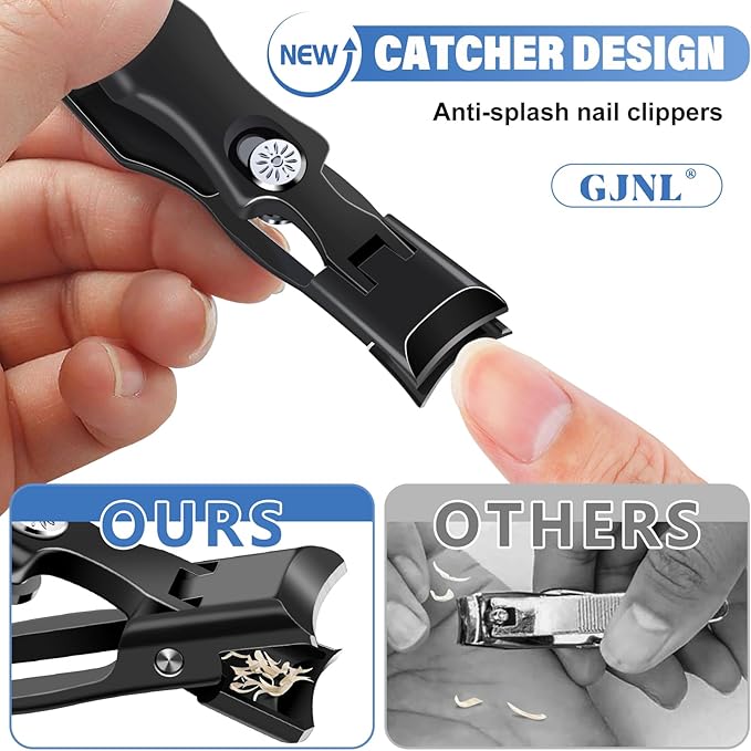 Stocking Stuffers Gifts for Men,Toenail Clippers for Thick Toenails, Nail Clippers for Men with Wide Jaw Opening, Heavy Duty Ingrown Toenail Clippers, Christmas Xmas Presents Gifts for Adults