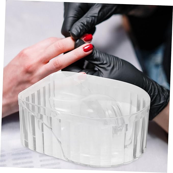 SAFIGLE Manicure Bowl Set Nail Soak off Basin Soften Cuticles Nail Tips Soaking Bowl Artistic