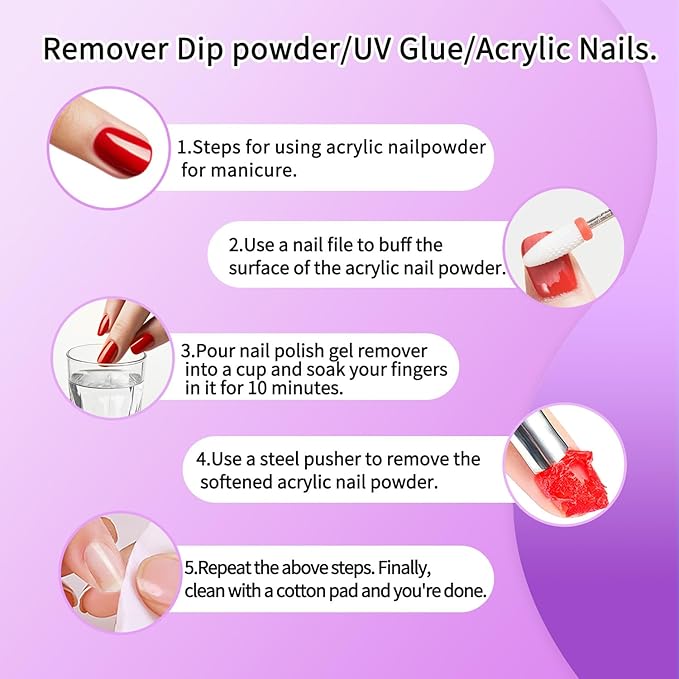 FINGER SECRET Nail Remover Polish 120ml,Gel Nail Remover Polish,Professional Gel Polish Remover for Nails Quickly & Easily & Effectively Remove Gel Polish