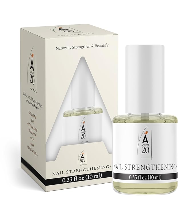 Nail Strengthening Oil Plus for Hands & Feet, Enhanced Growth & Repair for Damaged, Fungus, & Weak Nails, Nourishing 25 Essential & Carrier Oils Formula - 0.33 fl oz