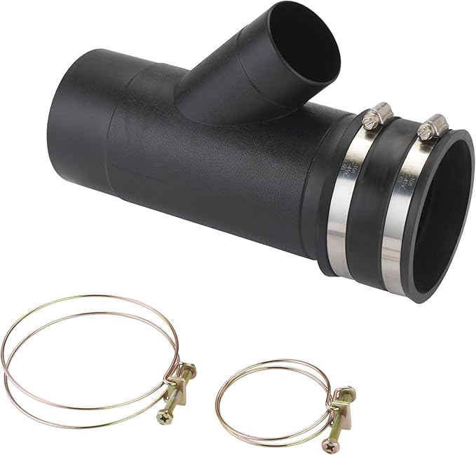 Woodriver Dust Connection Dual Port Dust Collection Kit