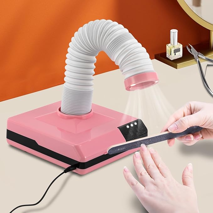 Countertop Vacuum Cleaner Dust Collector, Nail Art Manicure Dentist's Dust Clean Tool, Dust Collector Fan Vacuum Cleaner