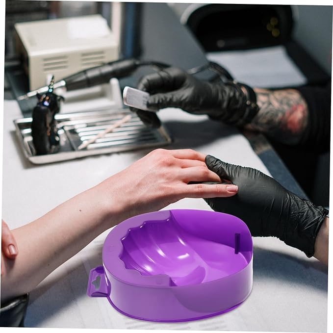 1pc Awate Hand Soaking Bowl Nail Removal Bowl Manicure Care Nail Art Soak Tray