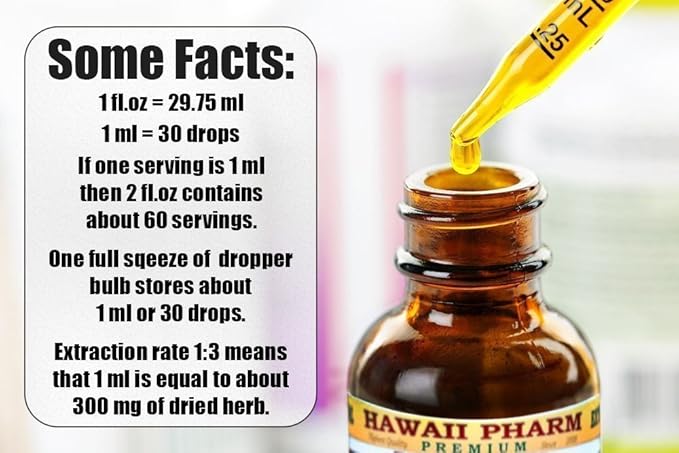 BlackBerry Alcohol-Free Liquid Extract, BlackBerry (Rubus Armeniacus) Root Glycerite Hawaii Pharm Natural Herbal Supplement 2x32 oz Unfiltered