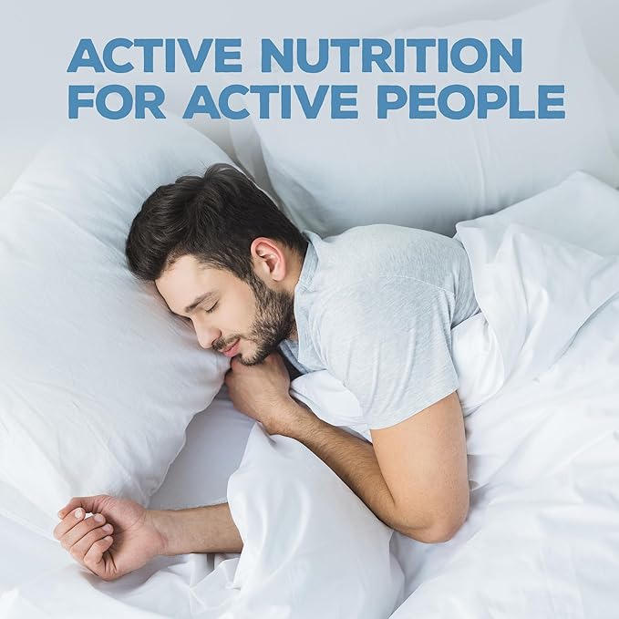 Sleep Support & Restore Capsules Melatonin-Free Sleep Aid for Deep Rest & Recovery Magnesium Chamomile Lemon Balm & Adaptogens for Relaxation Muscle Relief & Refreshing Mornings 60 Vegan Capsules