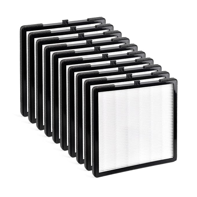 siyuwuro10Pcs Nail Dust Collector Filter Powerful Nail Dust Collector Filters for Nail Dust Collector Vacuum Fan No-Spilling Nail Dust Collector Replacement Filters
