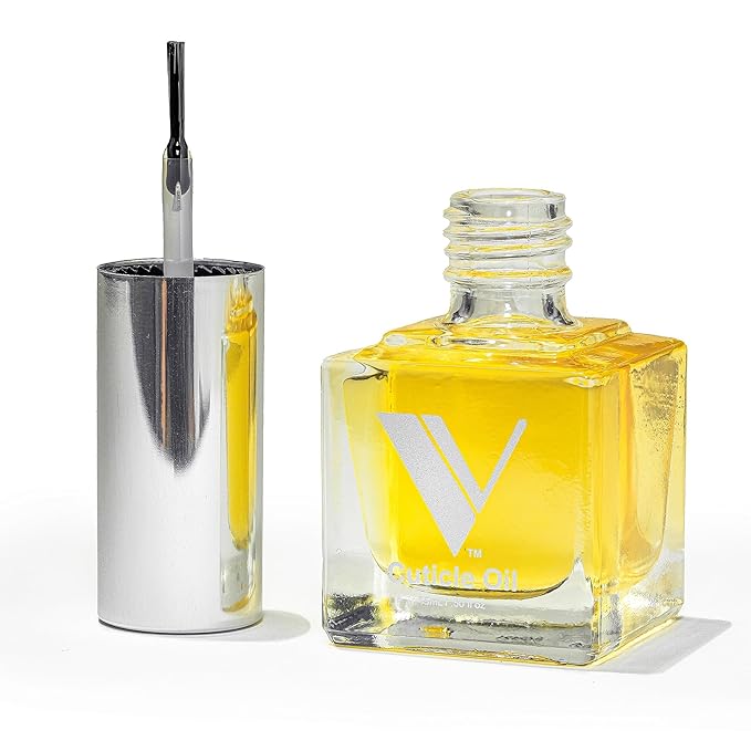 V Beauty Pure Cuticle Oil Nail Care - Natural Nail Oil Cuticle Softener Moisturizes & Conditions Cuticle Area & Nail Beds - Cuticle Care Nail Products for Manicure & Pedicure, 15ml