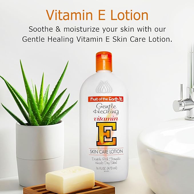 Fruit of the Earth Vitamin E Lotion 16 oz (2 Pack)