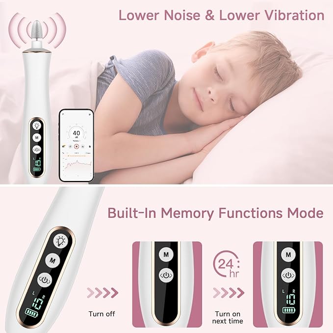 2 Pack Rechargeable Nail File Machine – 10-in-1 Design with 100PCS Sanding Belts for Smooth Finish, White