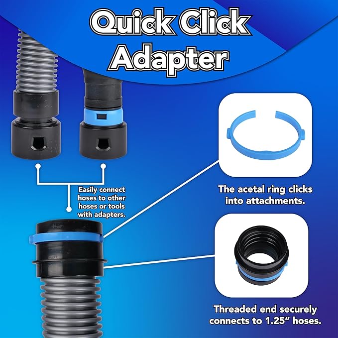 Cen-Tec Systems 97525 Quick Click Dust Collection Separator, Black