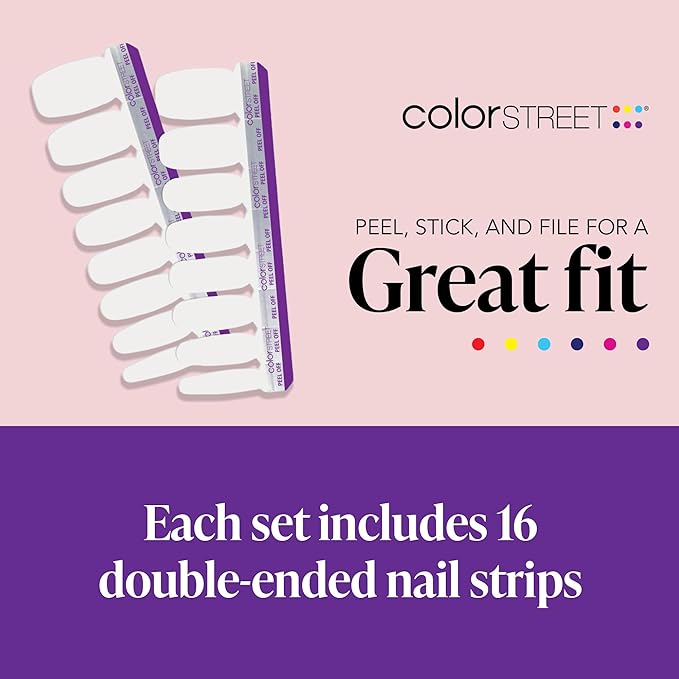 Color Street Clear as Day Nail Strips