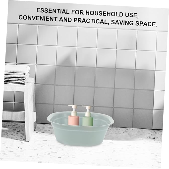 Large Foot Soaking Basin Multi-functional Plastic Wash Basin Nail Soaking Bowl
