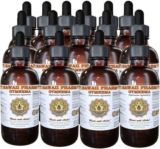 Hawaii Pharm Gymnema (Gymnema Sylvestre) Liquid Extract 15x4 oz