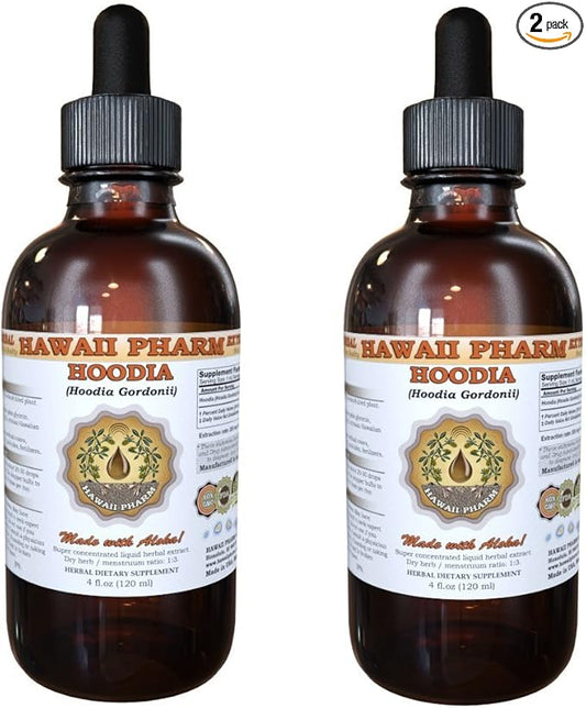 Hoodia Liquid Extract, Hoodia (Hoodia Gordonii) Tincture Supplement 2x4 oz