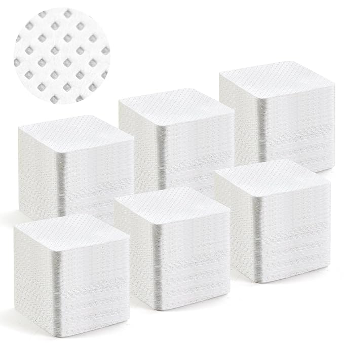540PCS Lint Free Nail Wipes White, Non - Woven Soft Nail Polish Remover Wipes for Gel Nails, Eyelash Extensions and DIY Nail Art Supplies