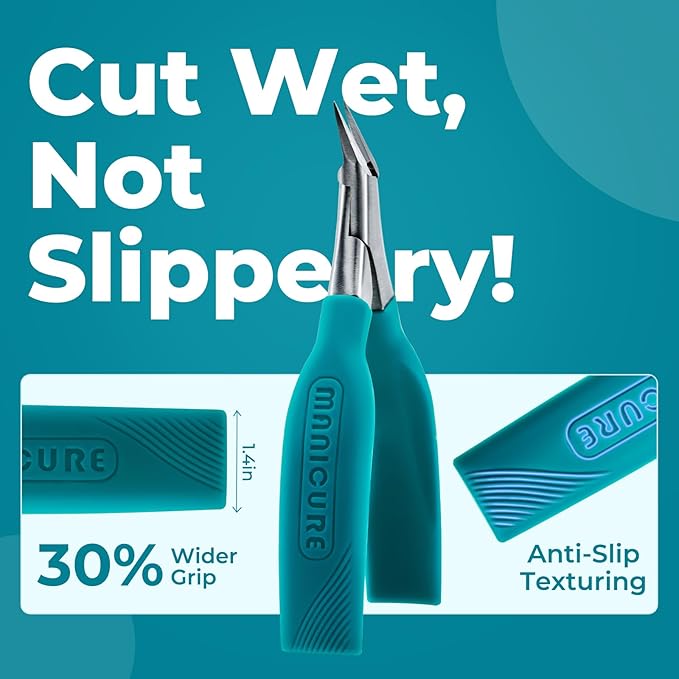 Wanmat Professional Ingrown Toenail Clipper: Straight Edge Nail Clippers for Men Women - Runners/Athletes Aged 16-45 - Compact Thick Fingernail Cutter for Gym Bag/Travel