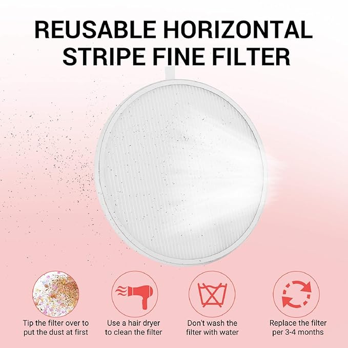MelodySusie 2 in 1 Nail Drill with Nail Dust Collector, Gifts for Women, Professional 30000RPM Electric Nail Drill Efile with Nail Dust Vacuum Collector for Acrylic Gel Nails Polishing