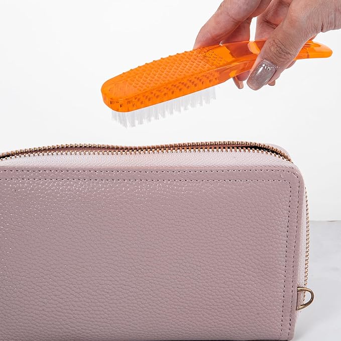 Facial Cleansing Brush, 4 PCS 4 Colors Facial Exfoliating Brush Face Wash Scrub Exfoliator Brush for Makeup,Clear,Pink,Purple,Orange