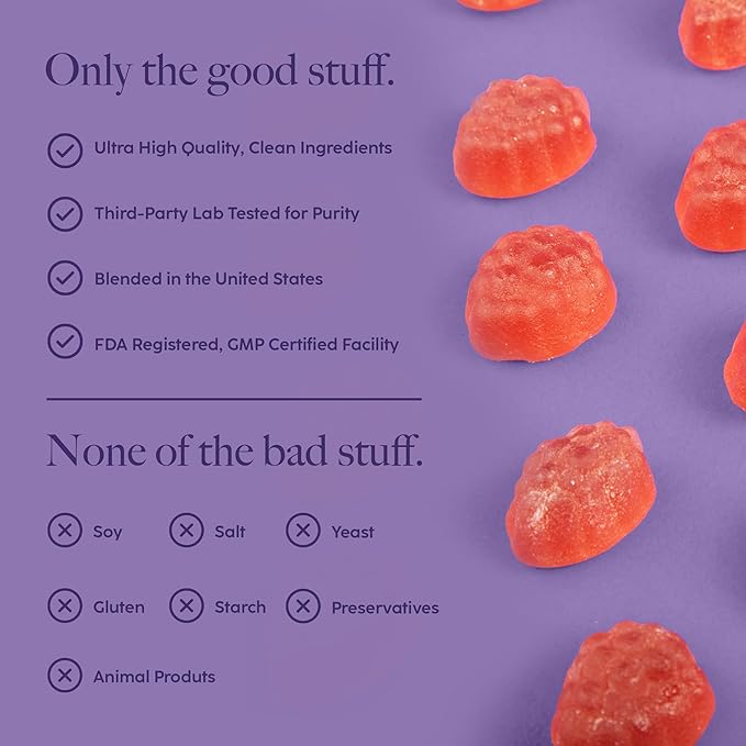 High Level Hibernate Sleep Gummies Adult, Passion Fruit Gummy with Melatonin, Vitamin B6 & Passiflora, Extra Strength, Non Habit Forming, Vegan, Gluten Free, 60 Count, Sleep Support Supplement
