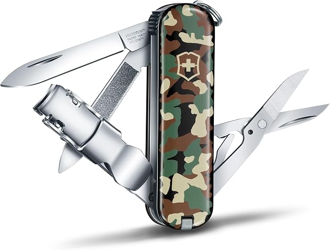 Victorinox 0.6463.T2 Folding Pocket Knife Nail Clip 580