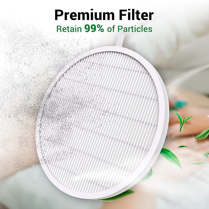 MelodySusie Nail Dust Collector Replacement Filter 6 Pack, Reusable Dust Filter for MelosySusie Nail Dust Collector Vacuum Fan Dust Collector Extractor Electric Dust Suction Machine