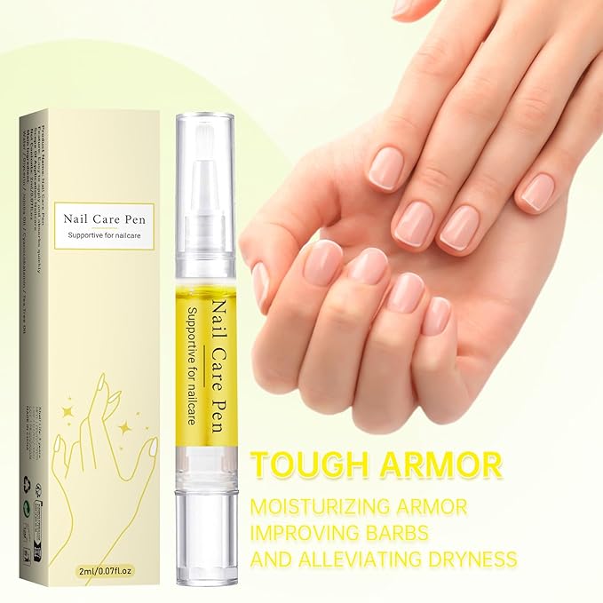 Nail Growth Oil, Rejuvenation Nail Oil Pen, Natural Rejuvenation, Instant Nail Strength, Cuticle Oil for Nails, Nail Strengthener for Moisturize Strengthen Brighten Nails Care (1)
