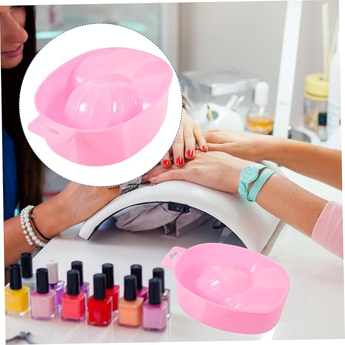 Single-layer Nail Soak off Bowl Manicure Bowls Nail Care for Hand Soaking (watermelon)