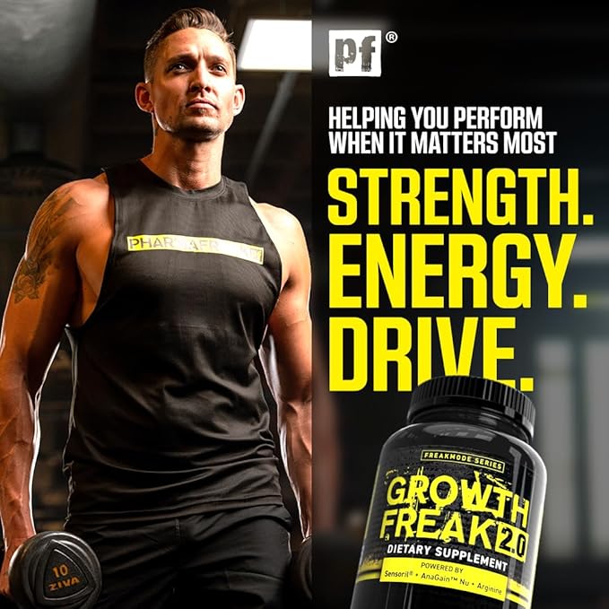GROWTH FREAK 2.0 - natural supplement for men by PharmaFreak